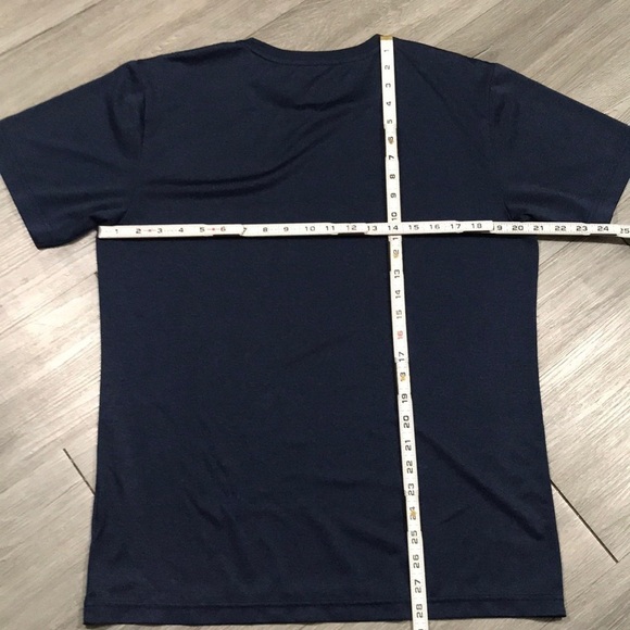 Reebok Navy/Black Short Sleeve Crew Neck T-Shirt - Picture 7 of 7